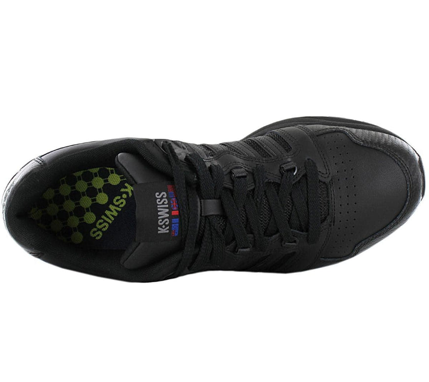 K-SWISS SI-18 RANNEL - Men's Shoes Leather Black 07920-087-M