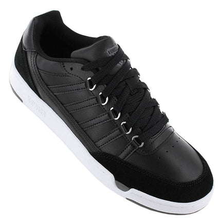 K-Swiss Set Pro Leather - Herren Schuhe Leder Schwarz 07933-019-M