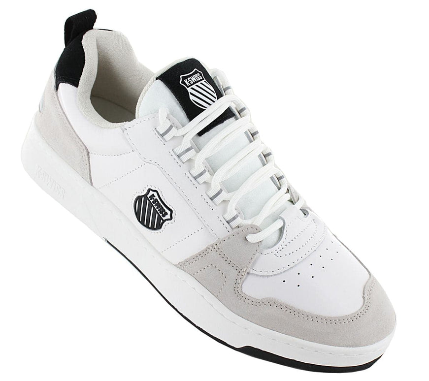 K-Swiss Cannonshield LTH Leather - Scarpe da Uomo Pelle Bianche 07937-950-M