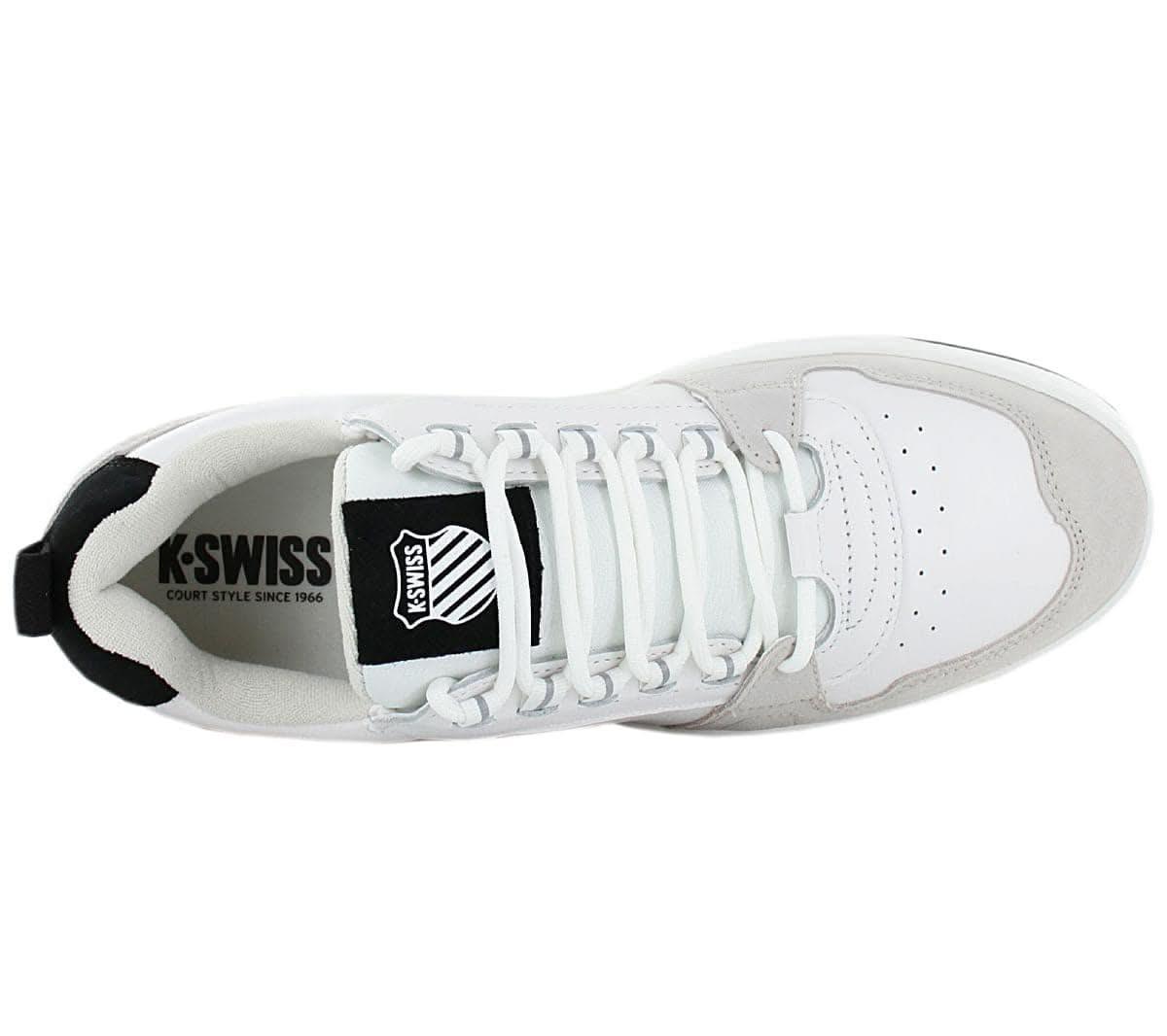 K - Swiss Cannonshield LTH Leather - Herren Schuhe Leder Weiß 07937 - 950 - M - Brandstyle24