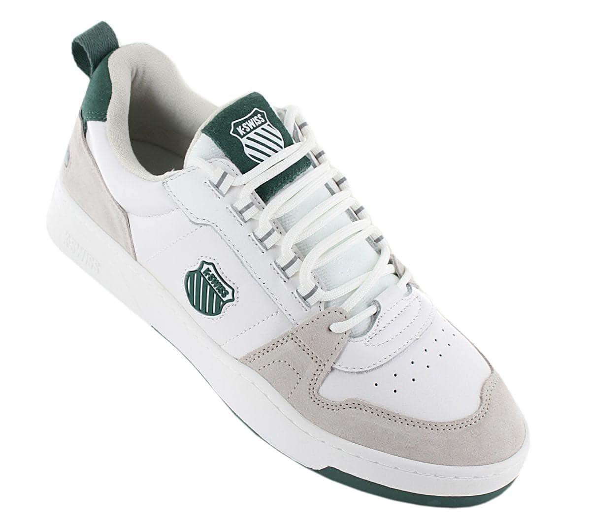 K - Swiss Cannonshield LTH Leather - Herren Schuhe Leder Weiß 07937 - 953 - M - Brandstyle24