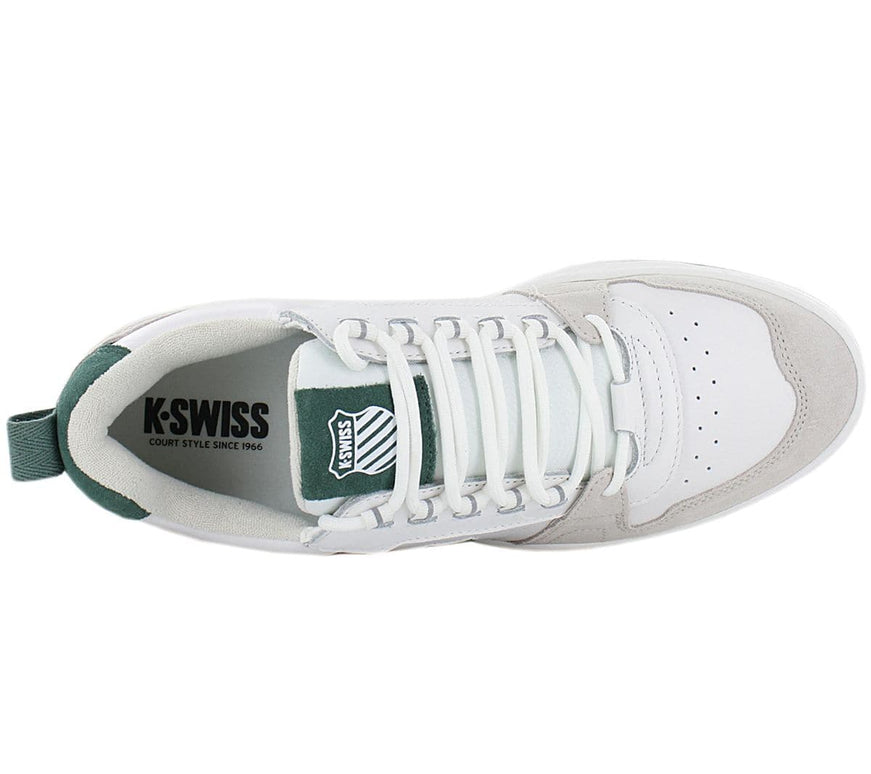 K-Swiss Cannonshield LTH Leather - Herenschoenen Leer Wit 07937-953-M