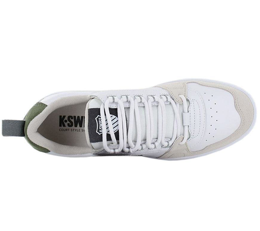 K-Swiss Cannonshield LTH Leather - Herenschoenen Leer Wit 07937-962-M