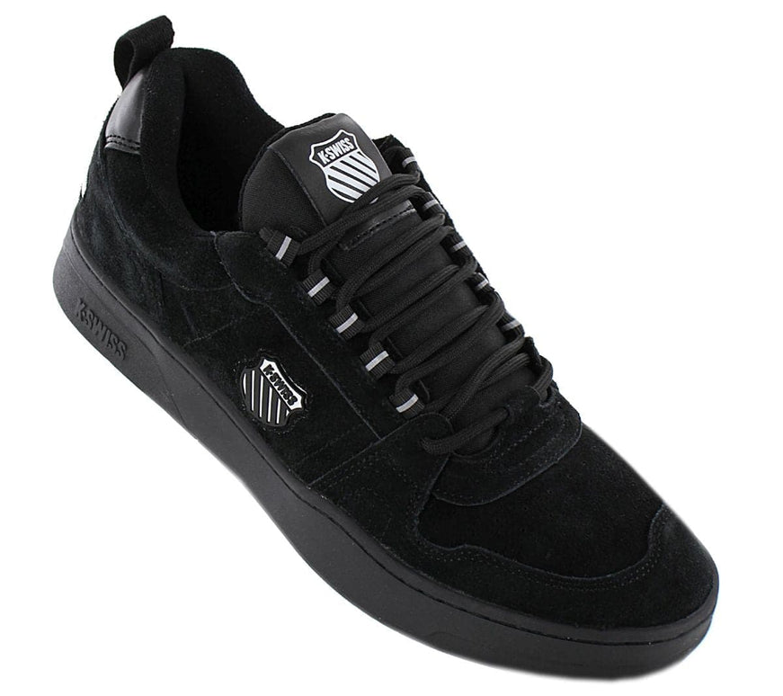 K-Swiss Cannonshield SDE - Chaussures Homme Cuir Noir 07938-001-M