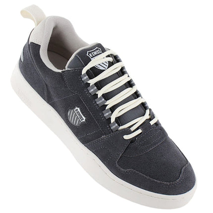 K-Swiss Cannonshield SDE - Zapatos Hombre Piel Ante Gris 07938-049-M