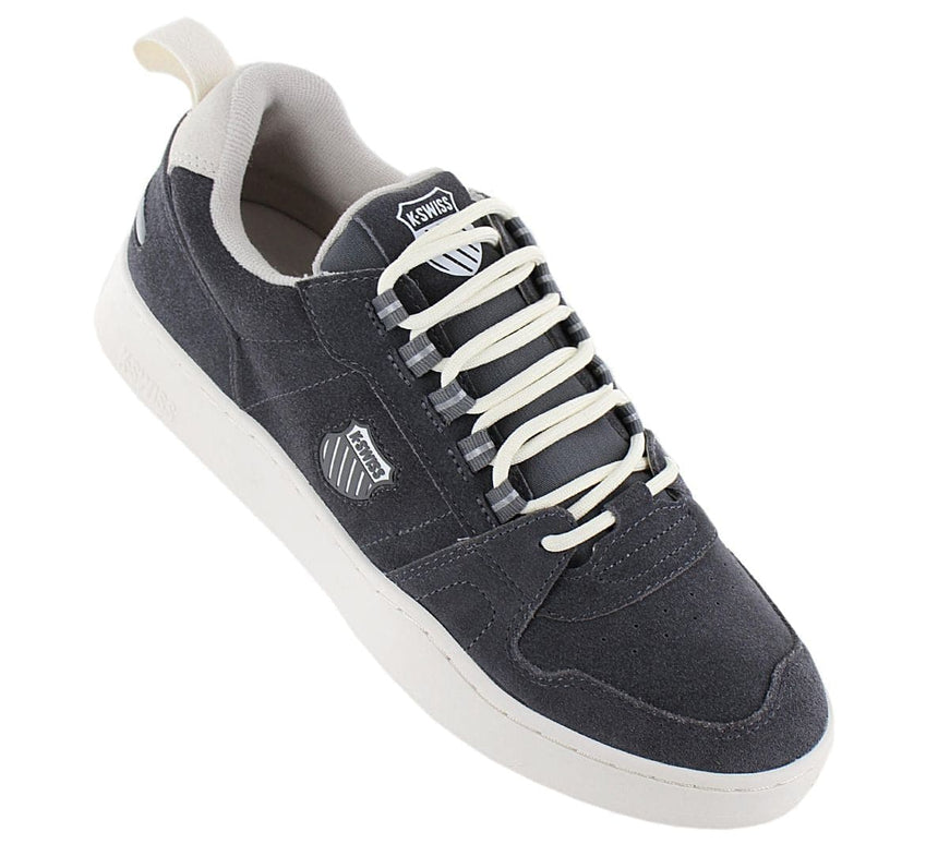 K-Swiss Cannonshield SDE - Zapatos Hombre Piel Ante Gris 07938-049-M