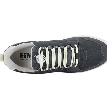 K-Swiss Cannonshield SDE - Scarpe da uomo Pelle scamosciata Grigie 07938-049-M