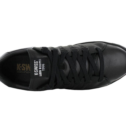 K-Swiss Lozan Leather 2 II - Triple Black - Herenschoenen Leer Zwart 07943-904-M