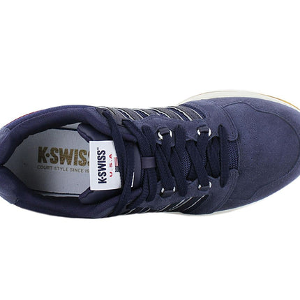 K-Swiss SI-18 Rannell Suede USA - Chaussures pour hommes Bleu 08533-439-M