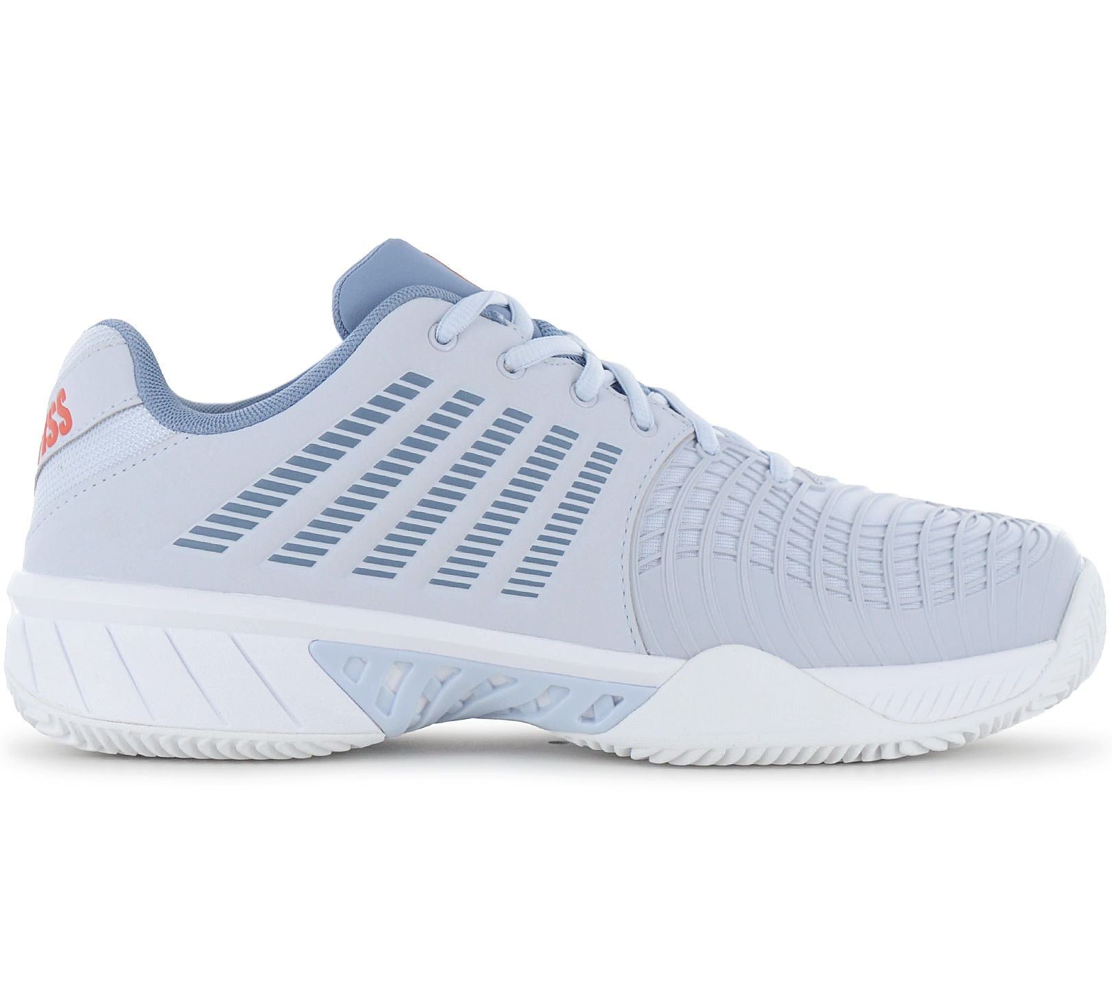 K-Swiss Express Light 3 Clay - Herren Tennisschuhe Sandplatz Grau 08563-086-M