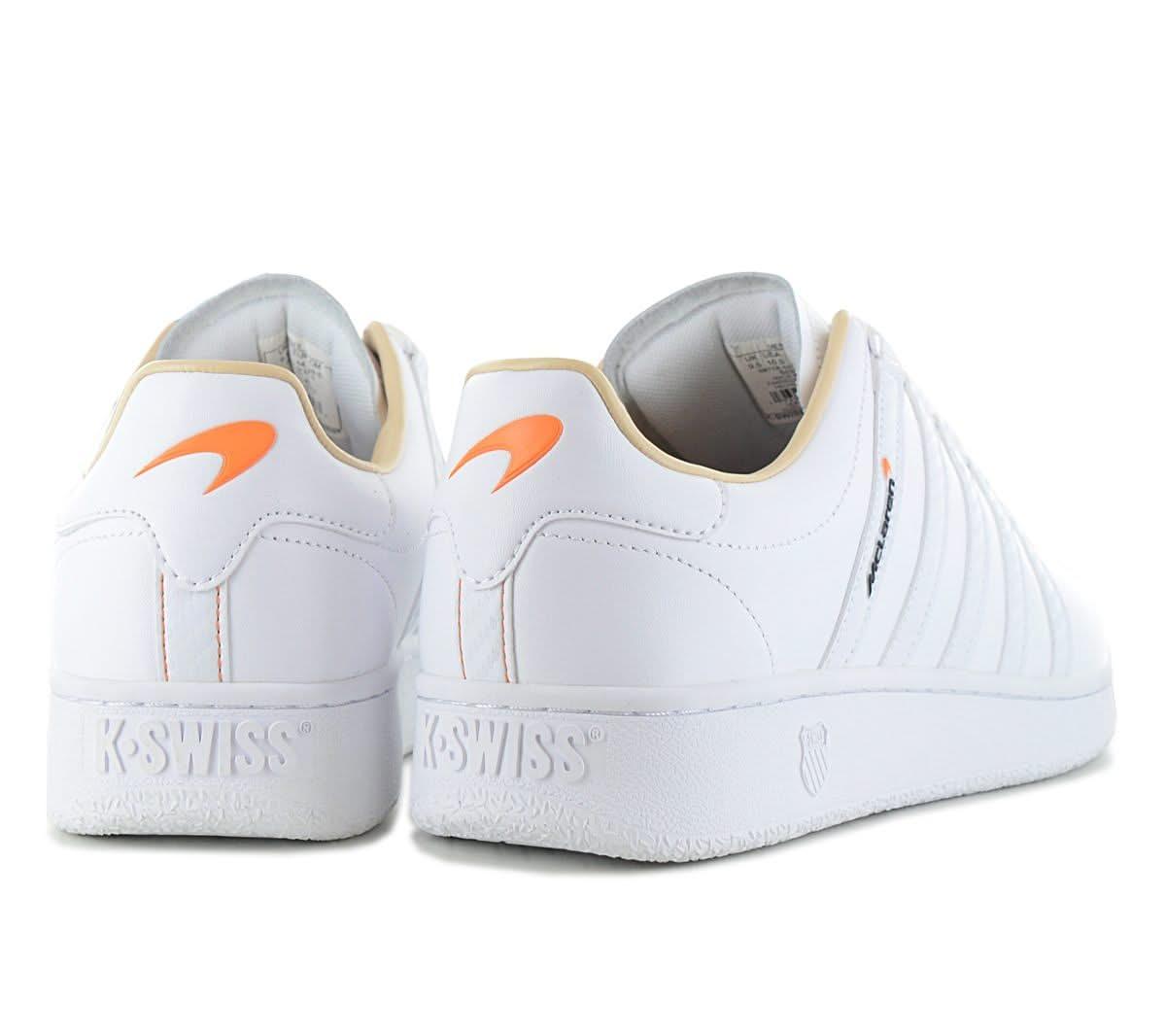 K - Swiss x McLaren F1 - Classis VN - Herren Sneakers Motorsport Schuhe Weiß 08718 - 101 - M - Brandstyle24