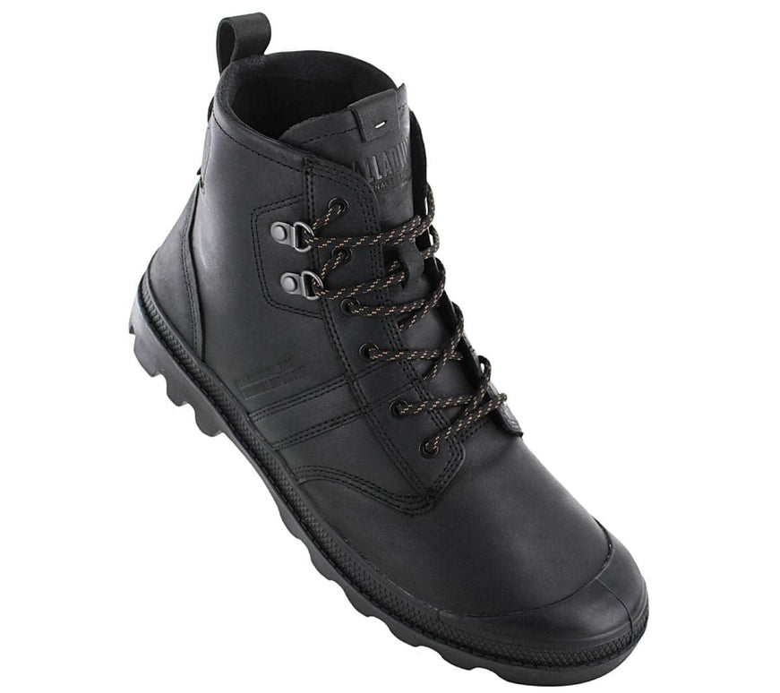 PALLADIUM PallaBrousse Tact Leather - Men's Boots Leather Black 08837-008-M