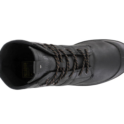 PALLADIUM PallaBrousse Tact Leather - Men's Boots Leather Black 08837-008-M