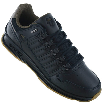 K-Swiss RINZLER GT - Herren Sneakers Schuhe Leder Schwarz 08907-097-M