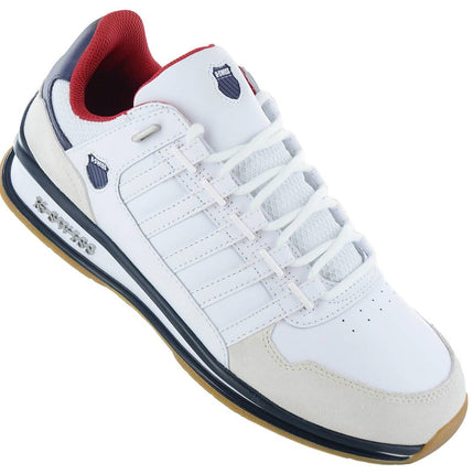 K-Swiss RINZLER GT - Herren Sneakers Schuhe Leder Weiß 08907-121-M