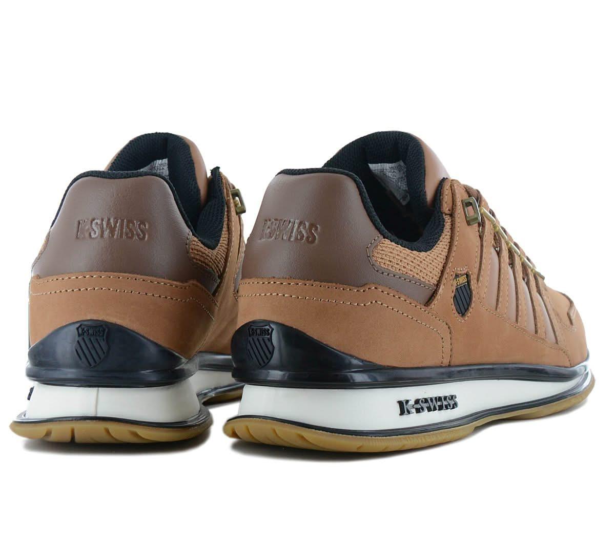 K - Swiss RINZLER GT - Herren Sneakers Schuhe Leder Braun 08907 - 298 - M - Brandstyle24