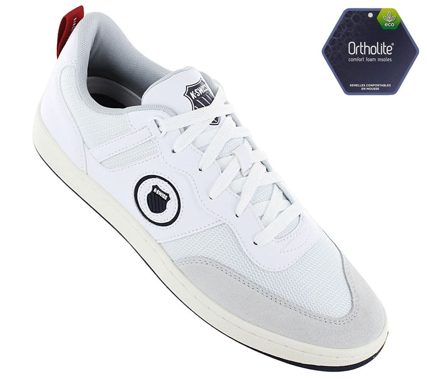 K-Swiss Classic K-Varsity - Scarpe da ginnastica da uomo Bianche 09075-130