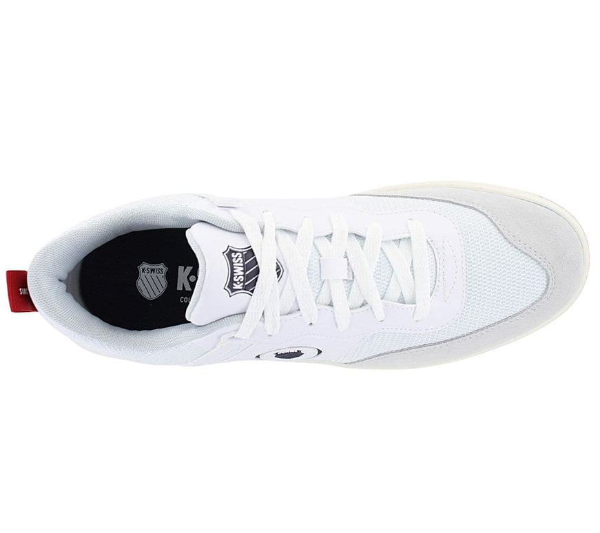 K-Swiss Classic K-Varsity - Chaussures Baskets Homme Blanc 09075-130