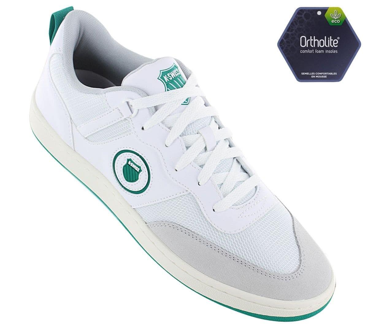 K - Swiss Classic K - Varsity - Herren Sneakers Schuhe Weiß 09075 - 970 - Brandstyle24