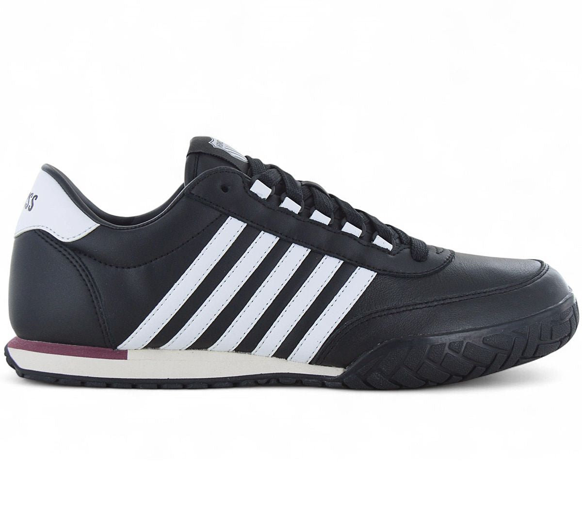 K-Swiss Vintage Trainer LTH Leather - Herren Sneakers Schuhe Schwarz 09462-013-M