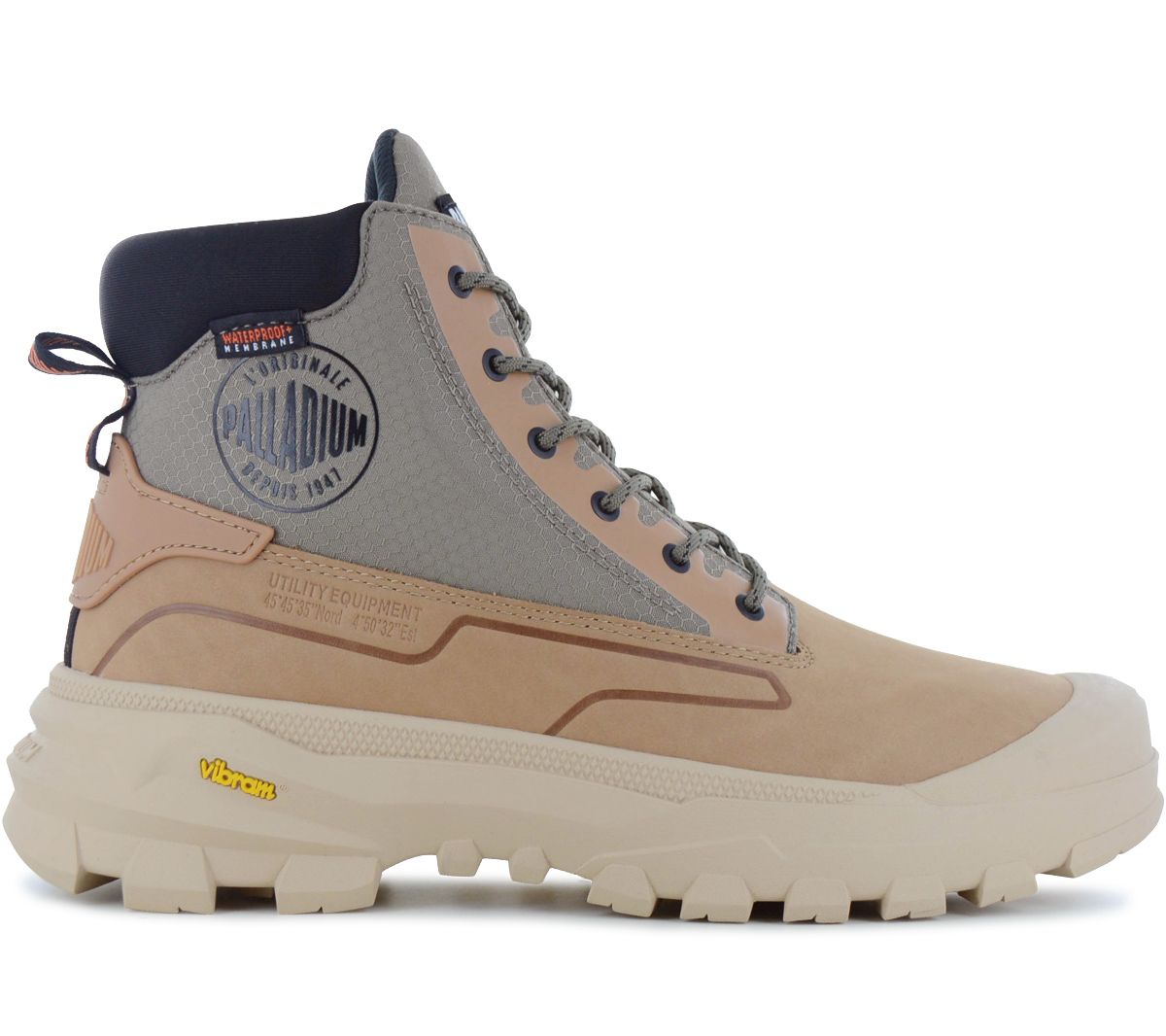 PALLADIUM Pallarider SC WP+ Waterproof - Herren Stiefel Boots Schuhe Braun 09541-287-M