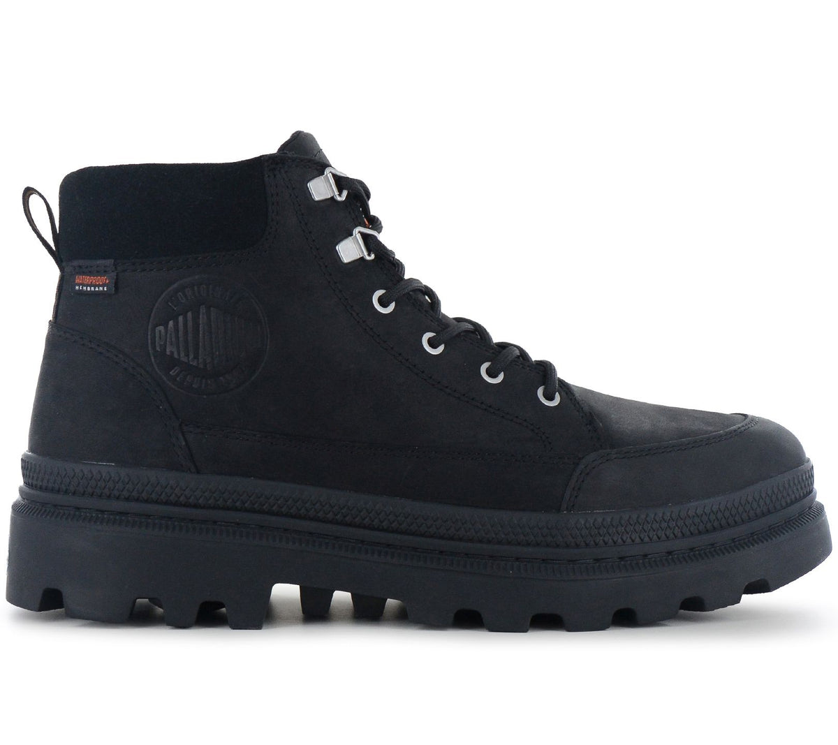 Palladium Troopercuff WP+ Waterproof - Herren Stiefel Leder Boots Schwarz 09545-008-M