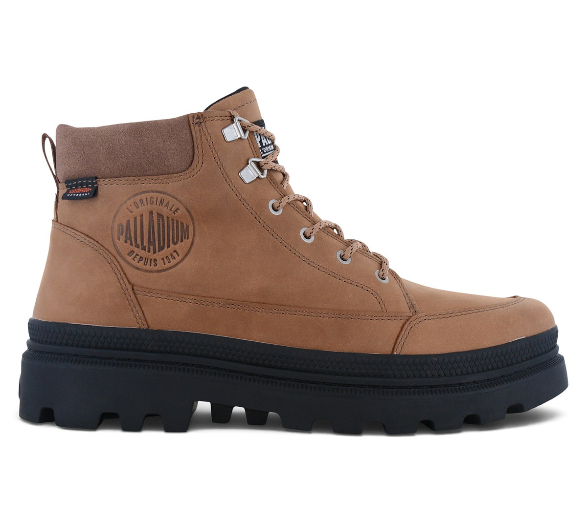 Palladium Troopercuff WP+ - Herren Winter Stiefel Boots Leder Braun 09545-254-M