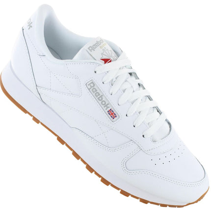 Reebok Classic Leather - Chaussures Baskets Pour Hommes Blanc 100008491