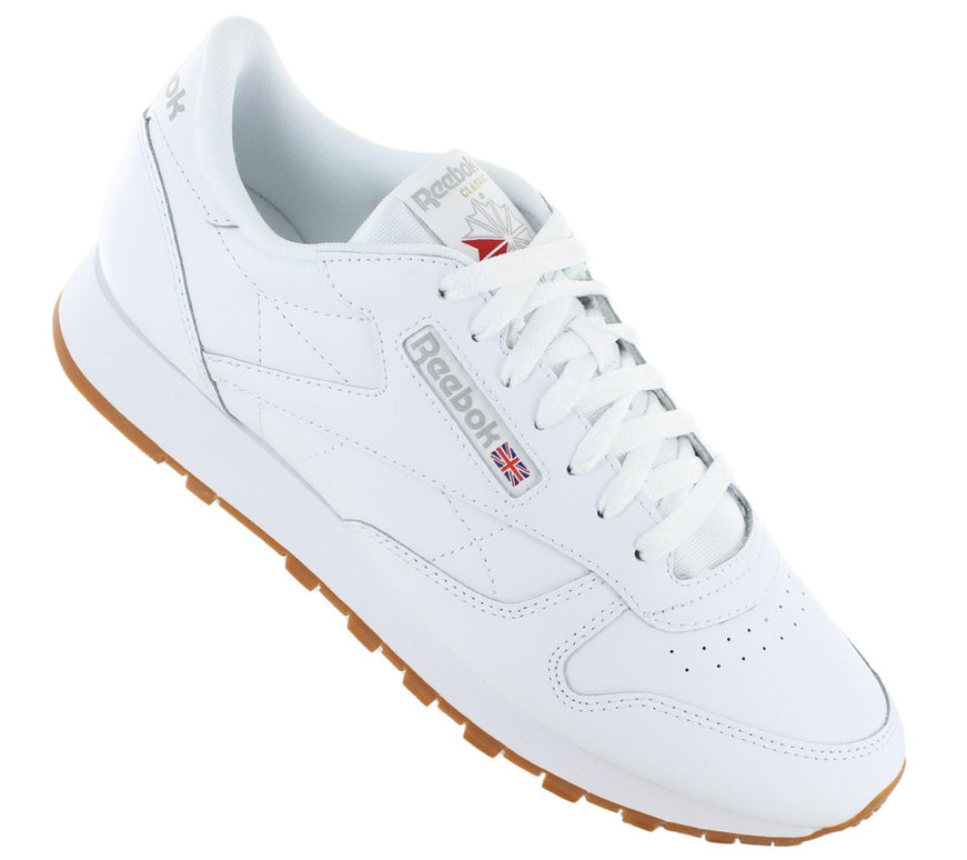 Reebok Classic Leather - Heren Sneakers Schoenen Wit 100008491