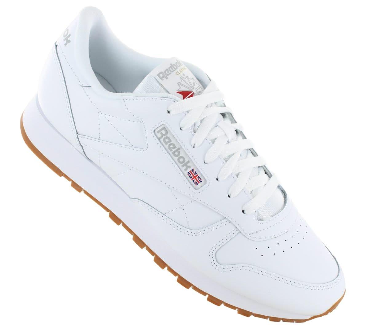 Reebok Classic Leather Men's Sneakers Shoes White 100008491