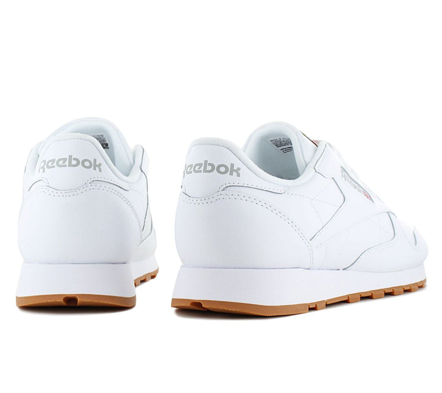 Reebok Classic Leather - Chaussures Baskets Pour Hommes Blanc 100008491