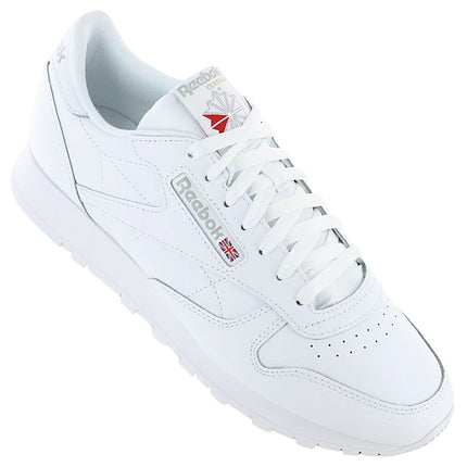 Reebok Classic Leather - Scarpe da ginnastica da uomo Pelle Bianco 100008492