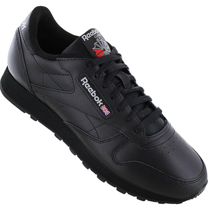 Reebok Classic Leather - Men's Sneakers Shoes Black 100008494