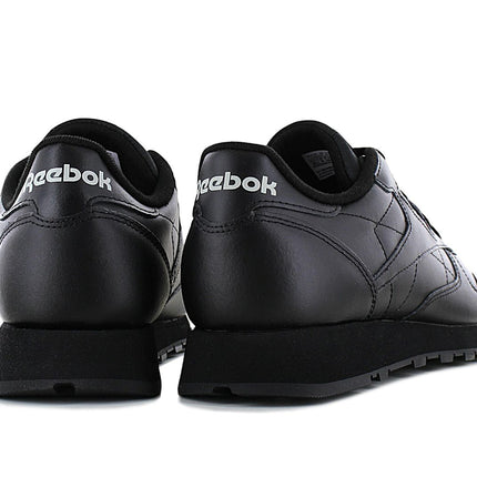 Reebok Classic Leather - Men's Sneakers Shoes Black 100008494