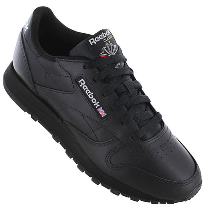 Reebok Classic Leather (W) - Women's Sneakers Shoes Black 100008497