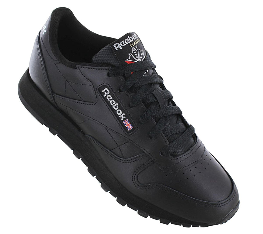 Reebok Classic Leather (W) - Women's Sneakers Shoes Black 100008497