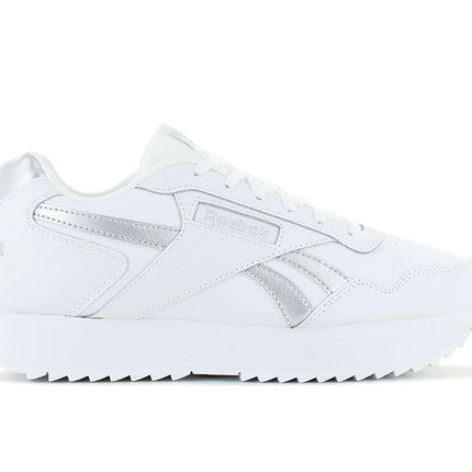 Reebok Classic Glide Ripple Double Leather - Chaussures Baskets Femme Blanc 100033037