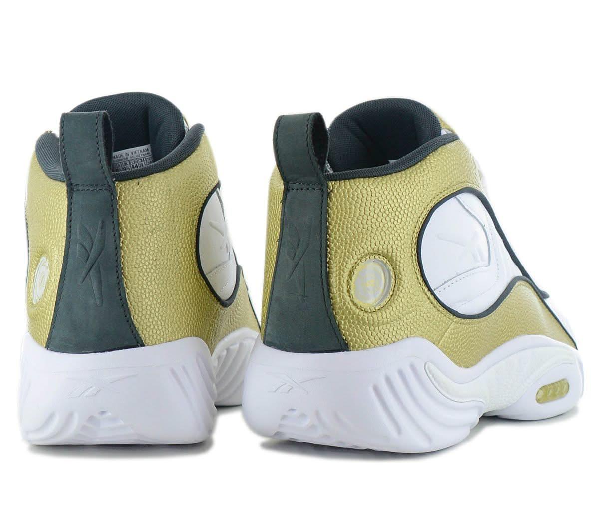 Reebok x Victor Solomon - Answer 3 - Herren Sneakers Basketball Schuhe Leder Weiß - Gold 100206492 - Brandstyle24