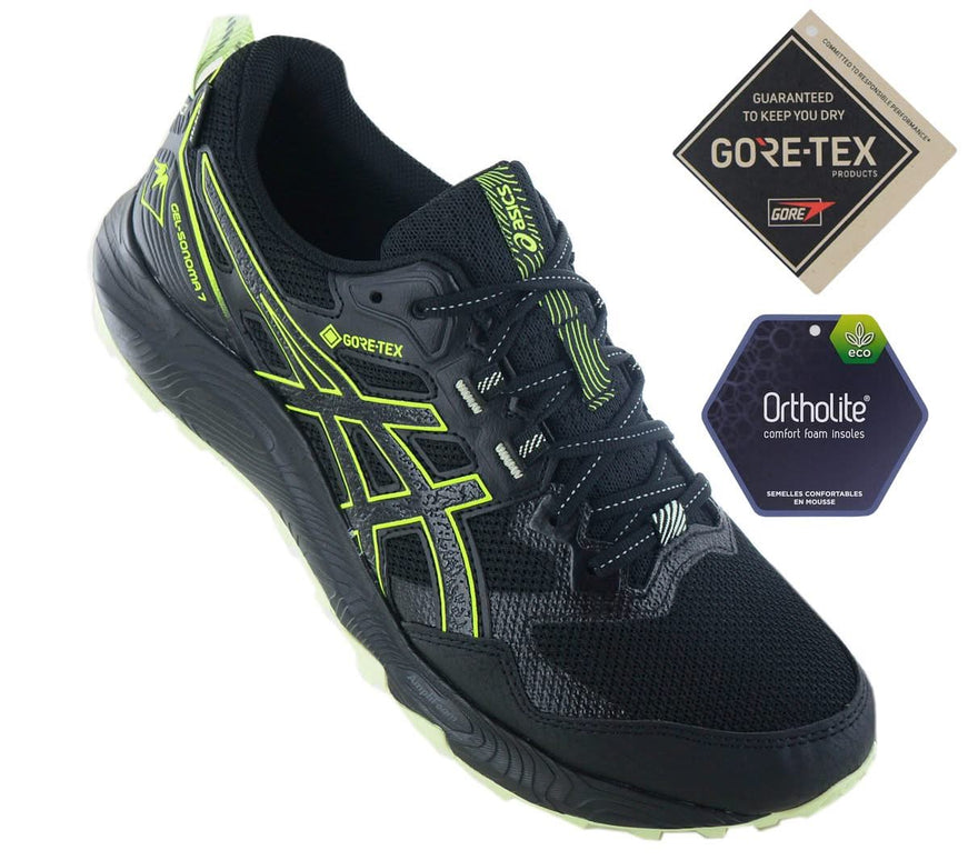 ASICS GEL-SONOMA 7 GTX - GORE-TEX - heren hardloopschoenen trailrunning schoenen zwart 1011B593-005