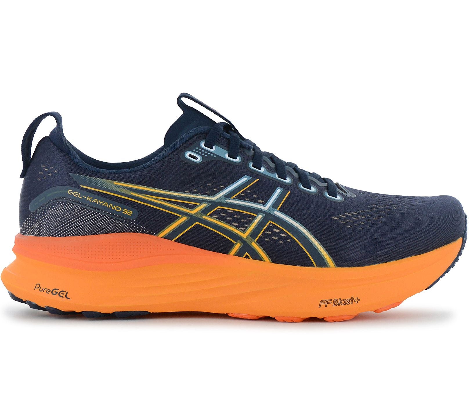 Asics GEL-KAYANO 32 - Herren Laufschuhe Running Schuhe Blau 1011C301-400