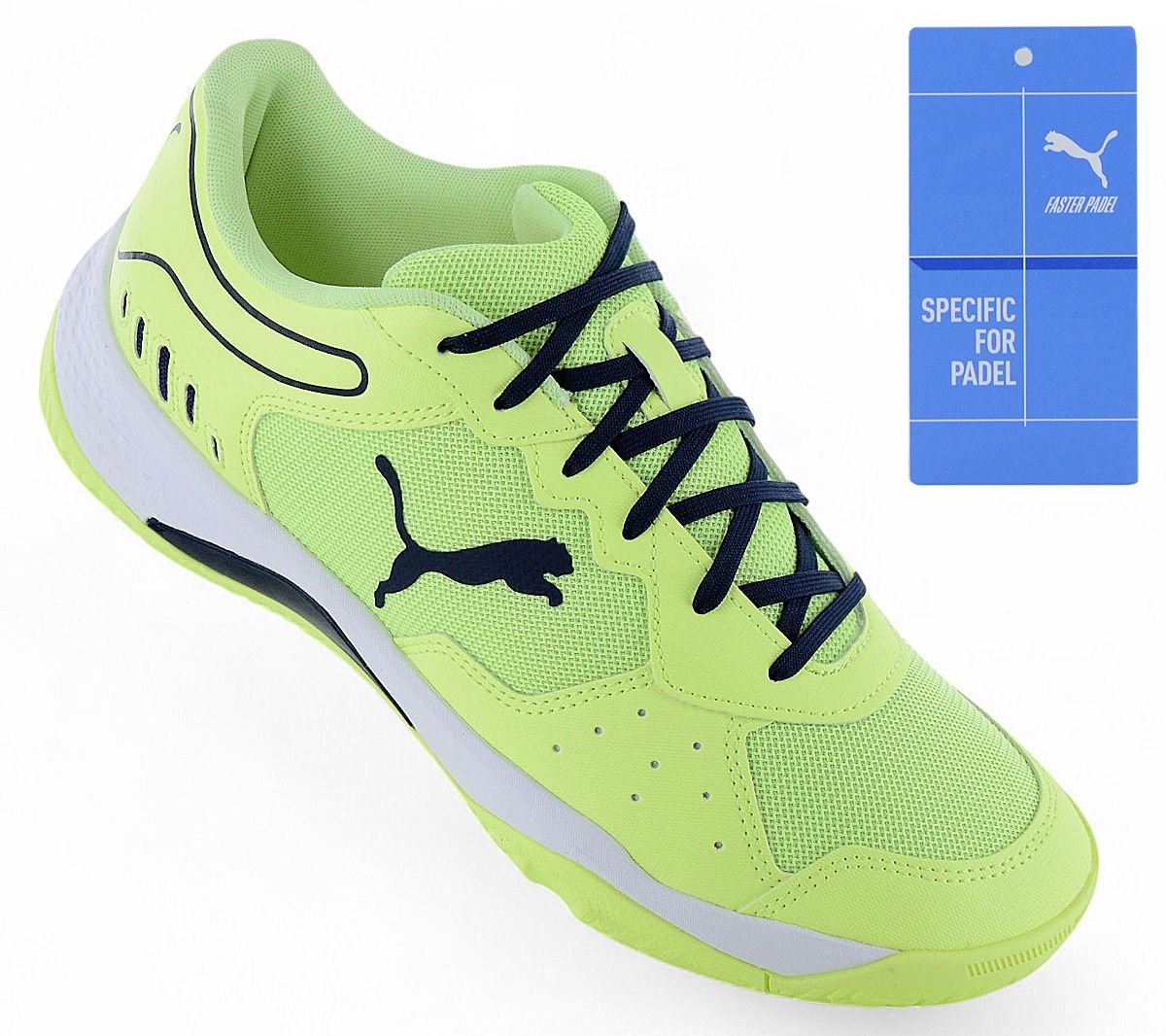 Puma Solarsmash RCT - Padel Squash Sport Shoes Yellow 107297-01