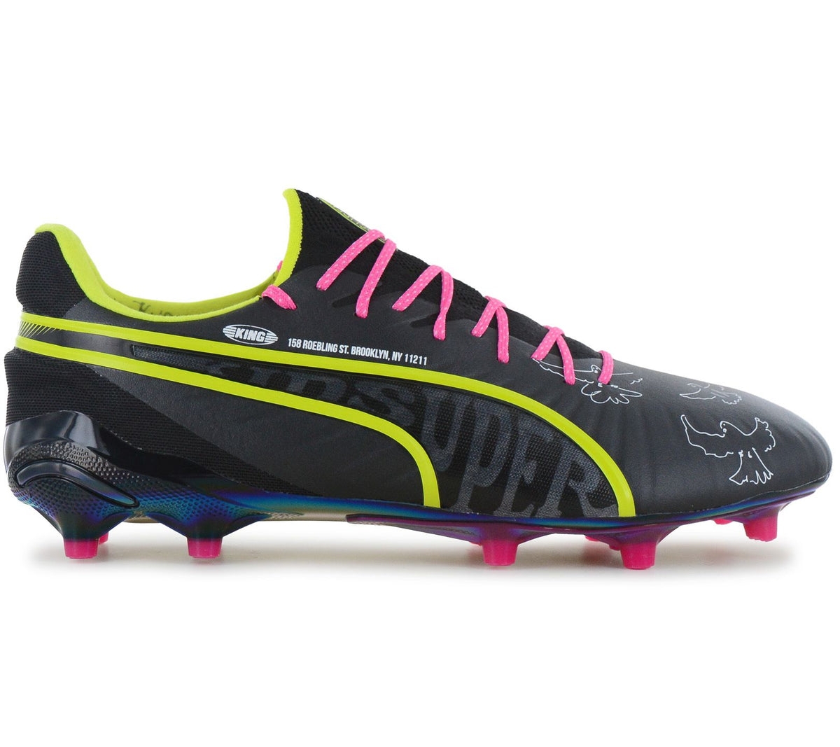 Puma King Ultimate x KidSuper FG/AG - Herren Fußballschuhe Nocken Limitiert 108437-01