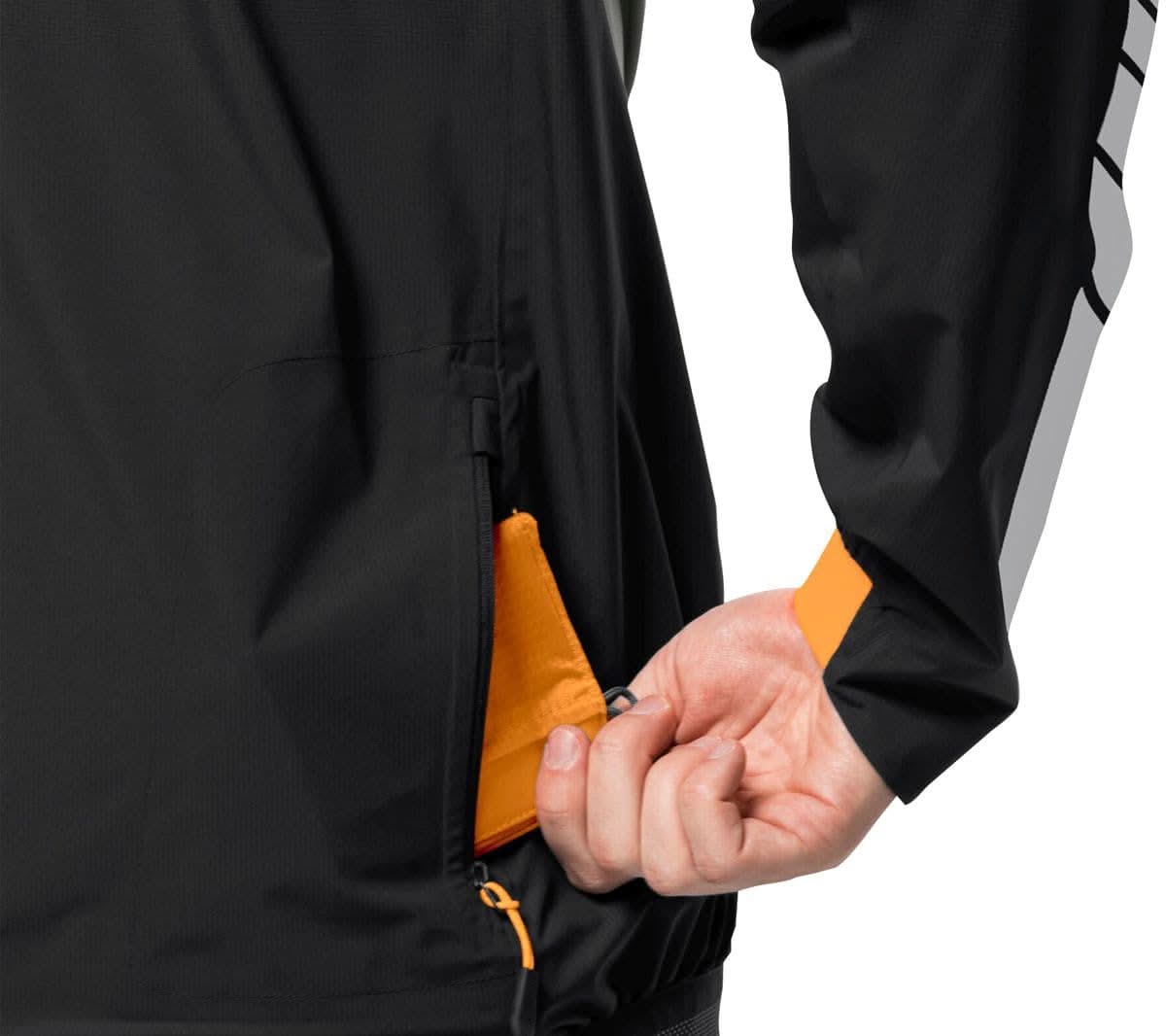 Jack Wolfskin Morobbia 2.5l Jkt M - Herren Fahrrad Regenjacke Jacke Grün 1115521-4143 - Brandstyle24