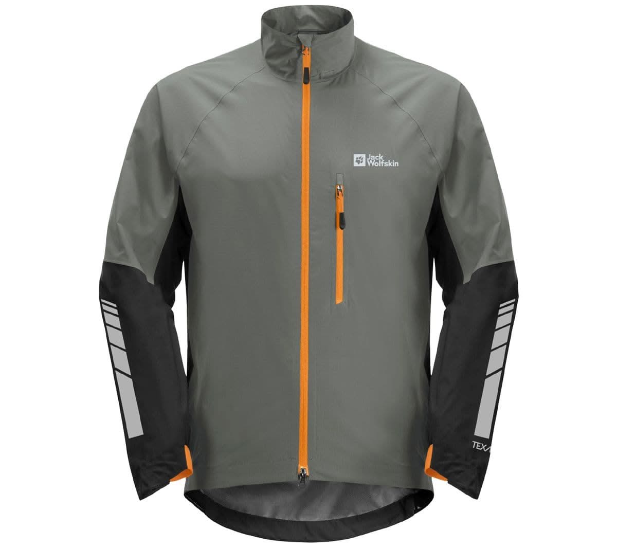 Jack Wolfskin Morobbia 2.5l Jkt M - Herren Fahrrad Regenjacke Jacke Grün 1115521-4143 - Brandstyle24