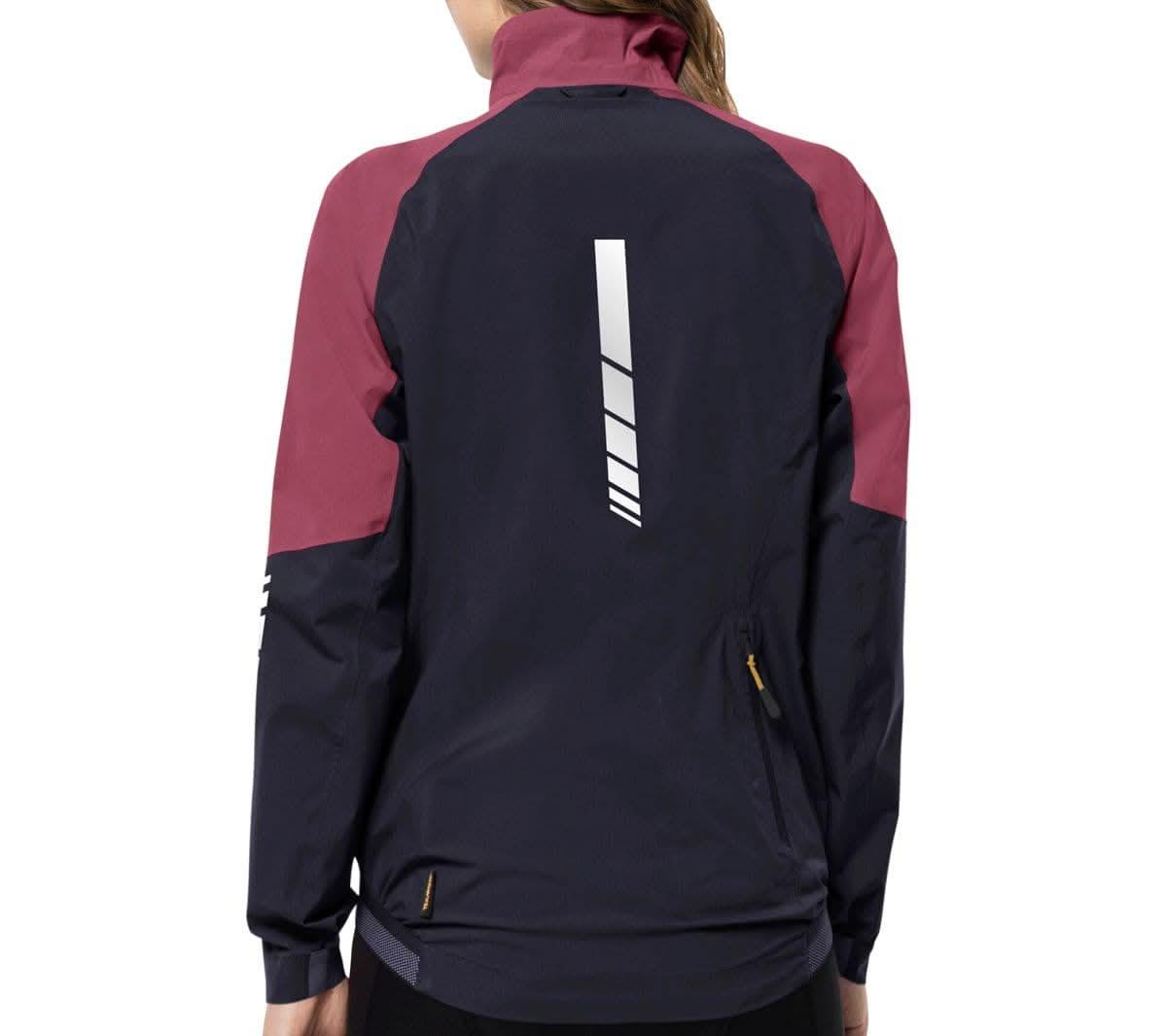 Jack Wolfskin Morobbia 2.5l Jkt W - Damen Fahrrad Regenjacke Jacke Rot 1115561 - 2198 - Brandstyle24