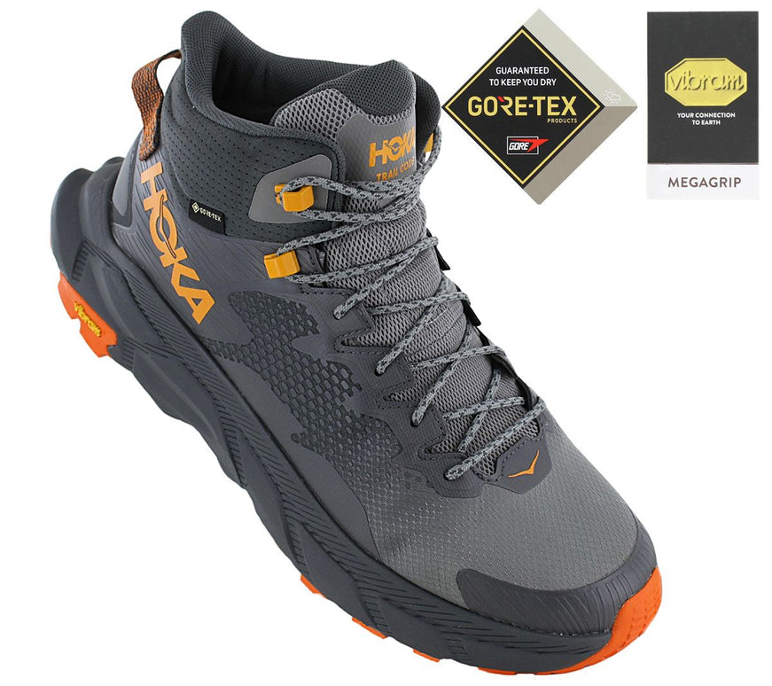 HOKA One One Trail Code GTX - GORE-TEX - Chaussures de randonnée homme Gris 1123165-CPOR