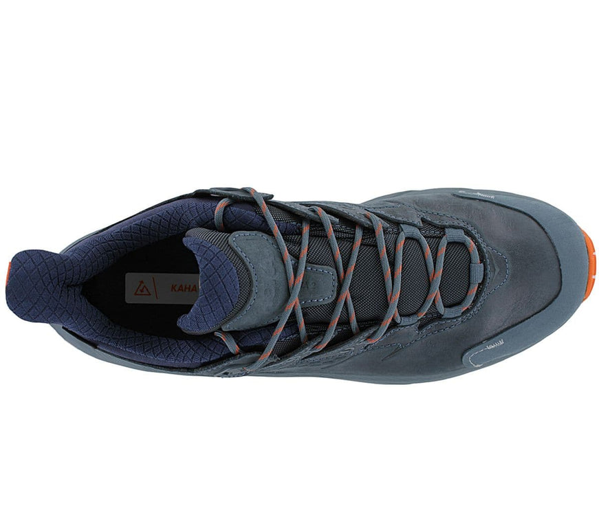 HOKA One One Kaha 2 Low GTX - GORE-TEX - Men's Hiking Shoes Leather Blue 1123190-GBHM