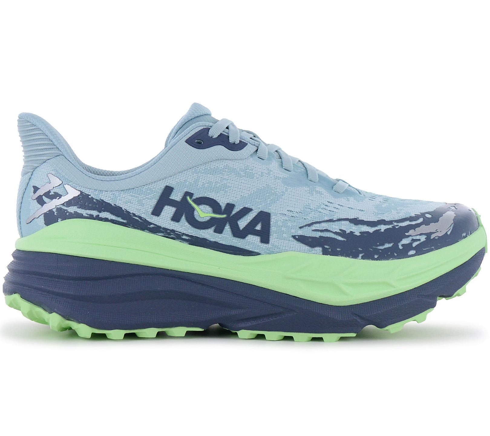 HOKA One One STINSON 7 - Herren Laufschuhe Trail-Running Schuhe Blau 1141530-DYN
