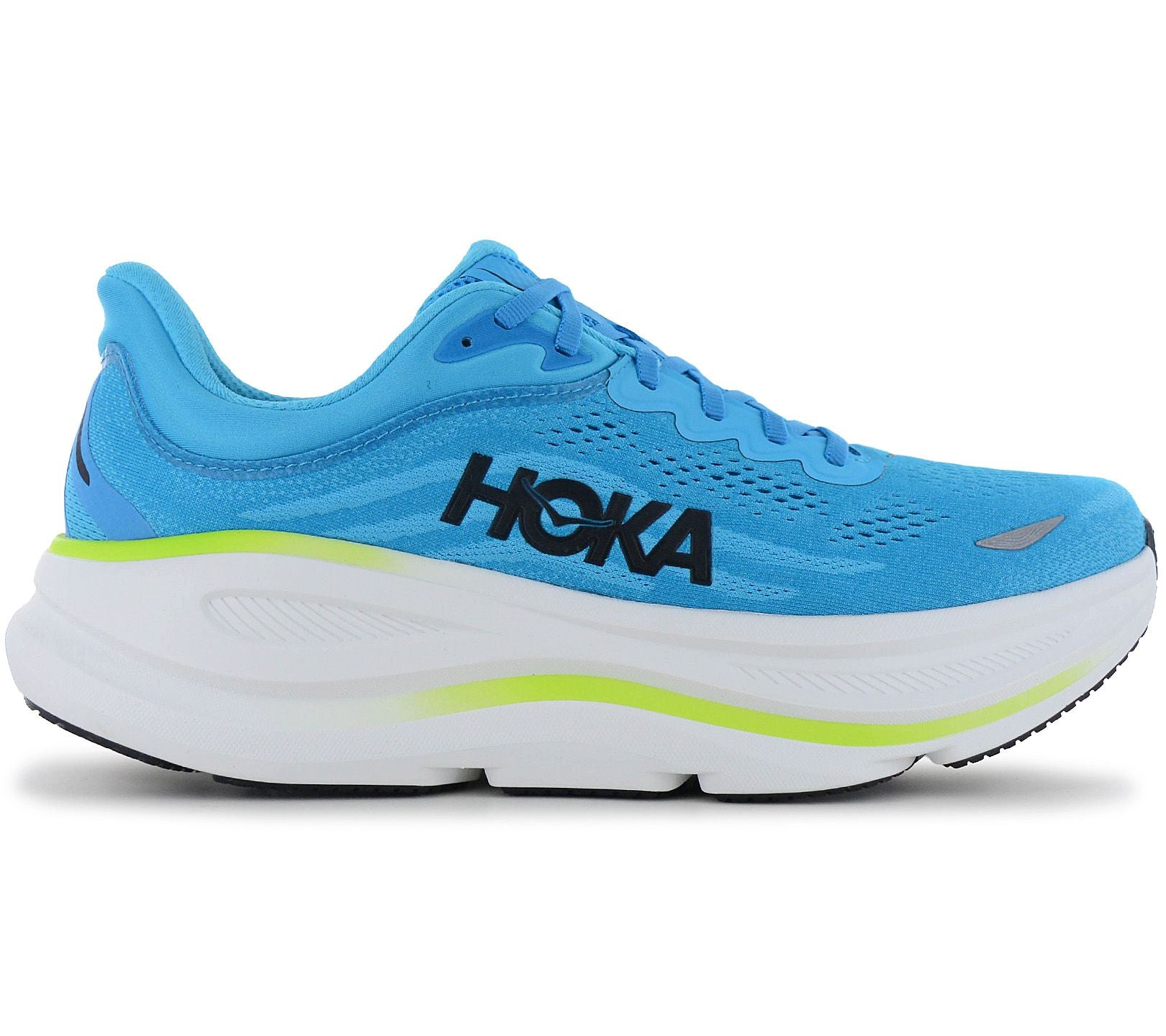 HOKA One One BONDI 9 - Herren Laufschuhe Running Schuhe Blau 1162011-SLHK