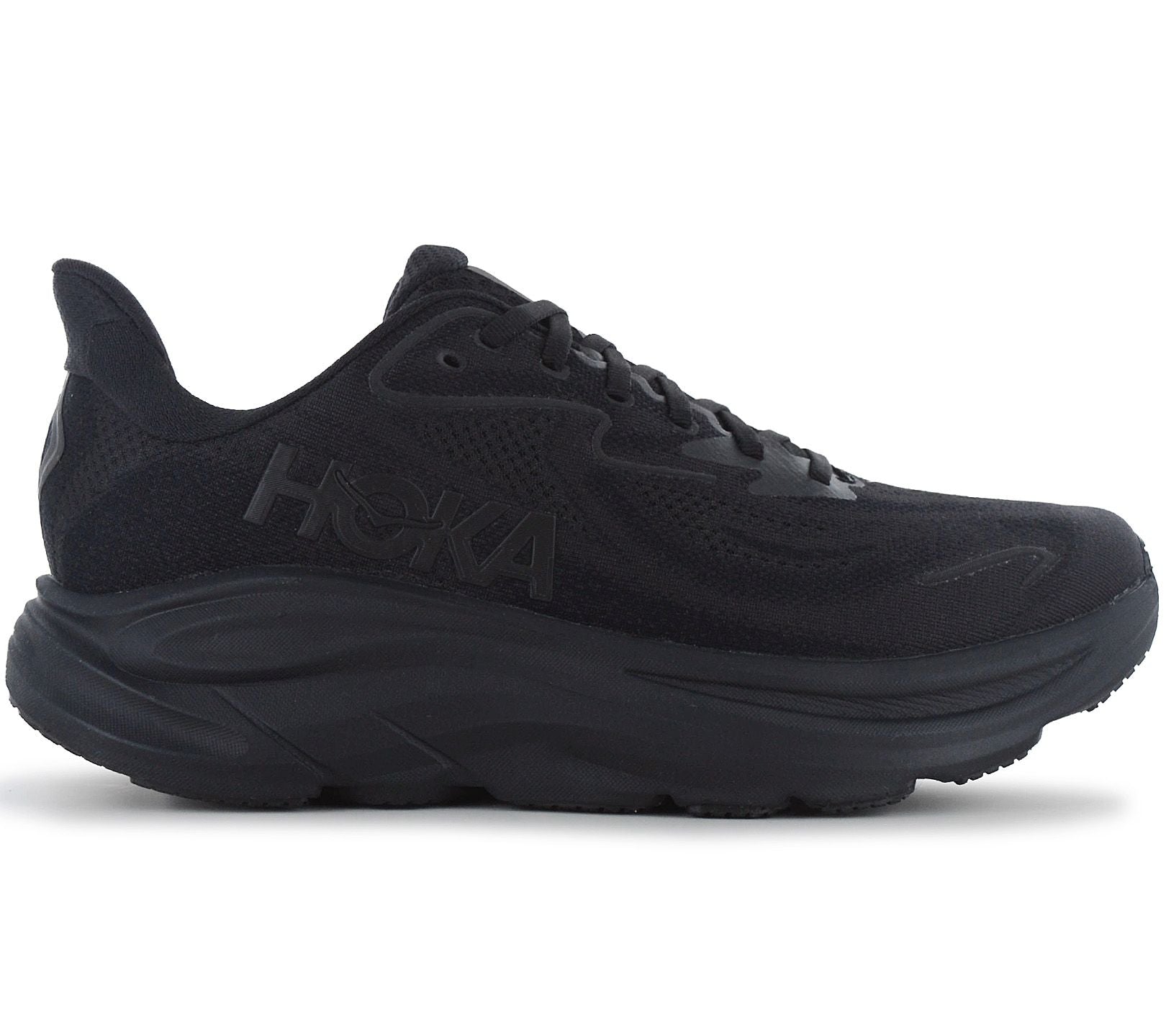 HOKA One One CLIFTON 10 - Herren Laufschuhe Running Schuhe Schwarz 1162030-BBLC